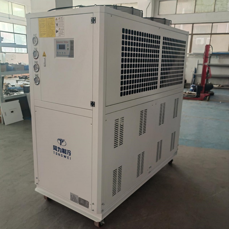 20 Ton Industrial Air Cooled Water Chiller Used in Surface Treatment Processes