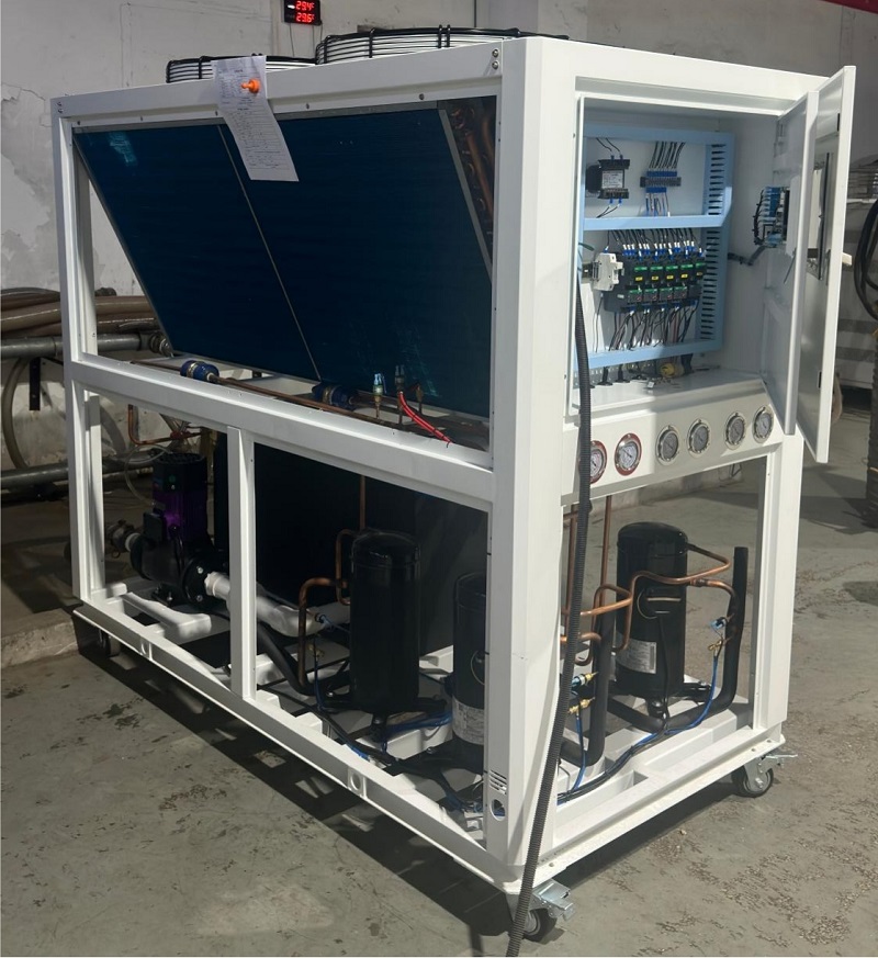 15 Ton Air Cooled Water Chiller Shipped to Canada
